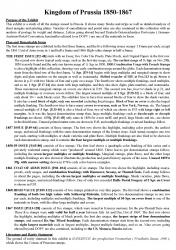 Kingdom of Prussia The First Issue